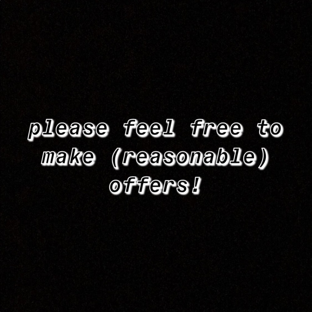 MAKE ME OFFERS!